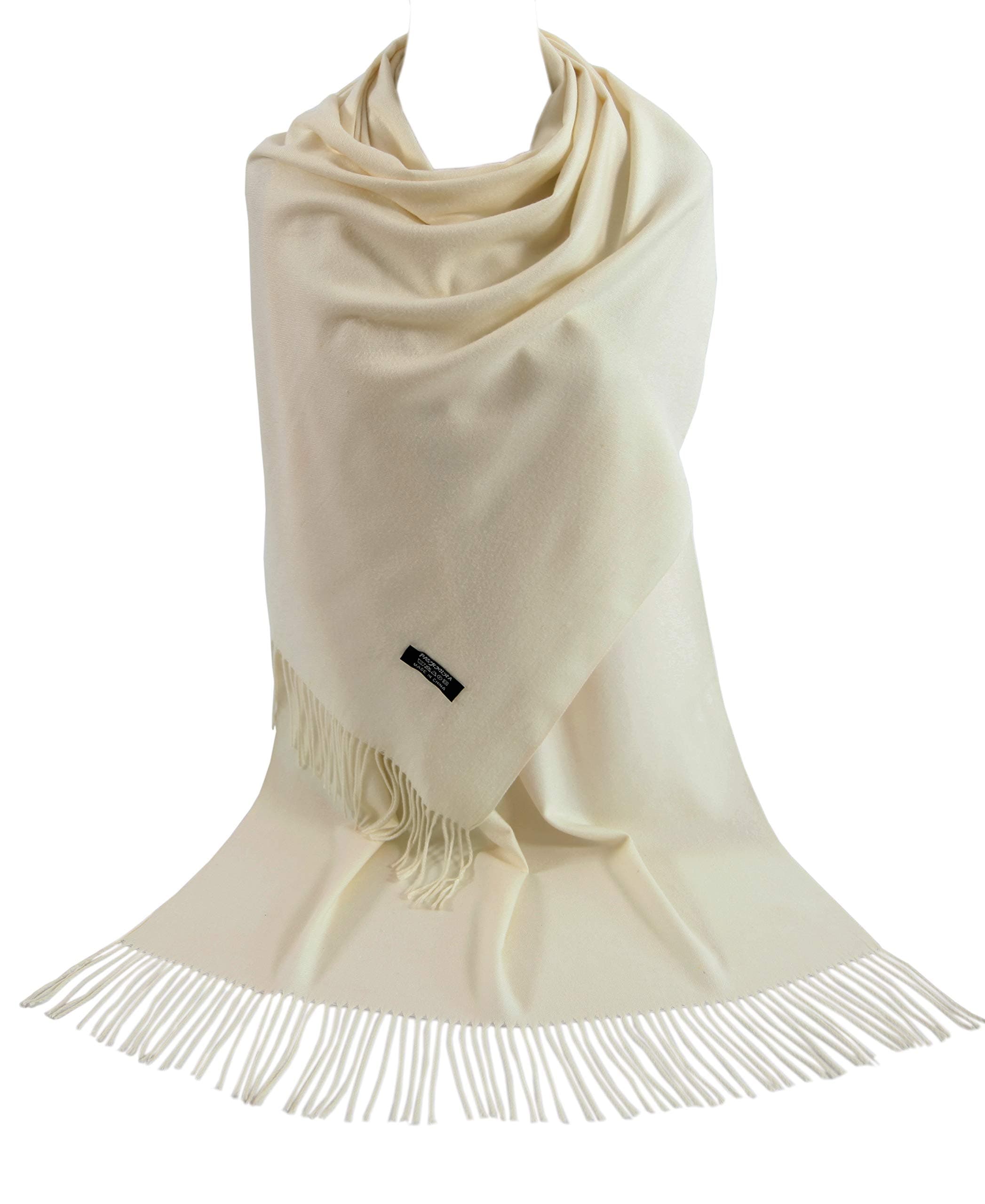 Soft Shawls and Wraps Warm Large,pashmina Large Soft Plain Shawl,women Scarf Solid for Evening Dress