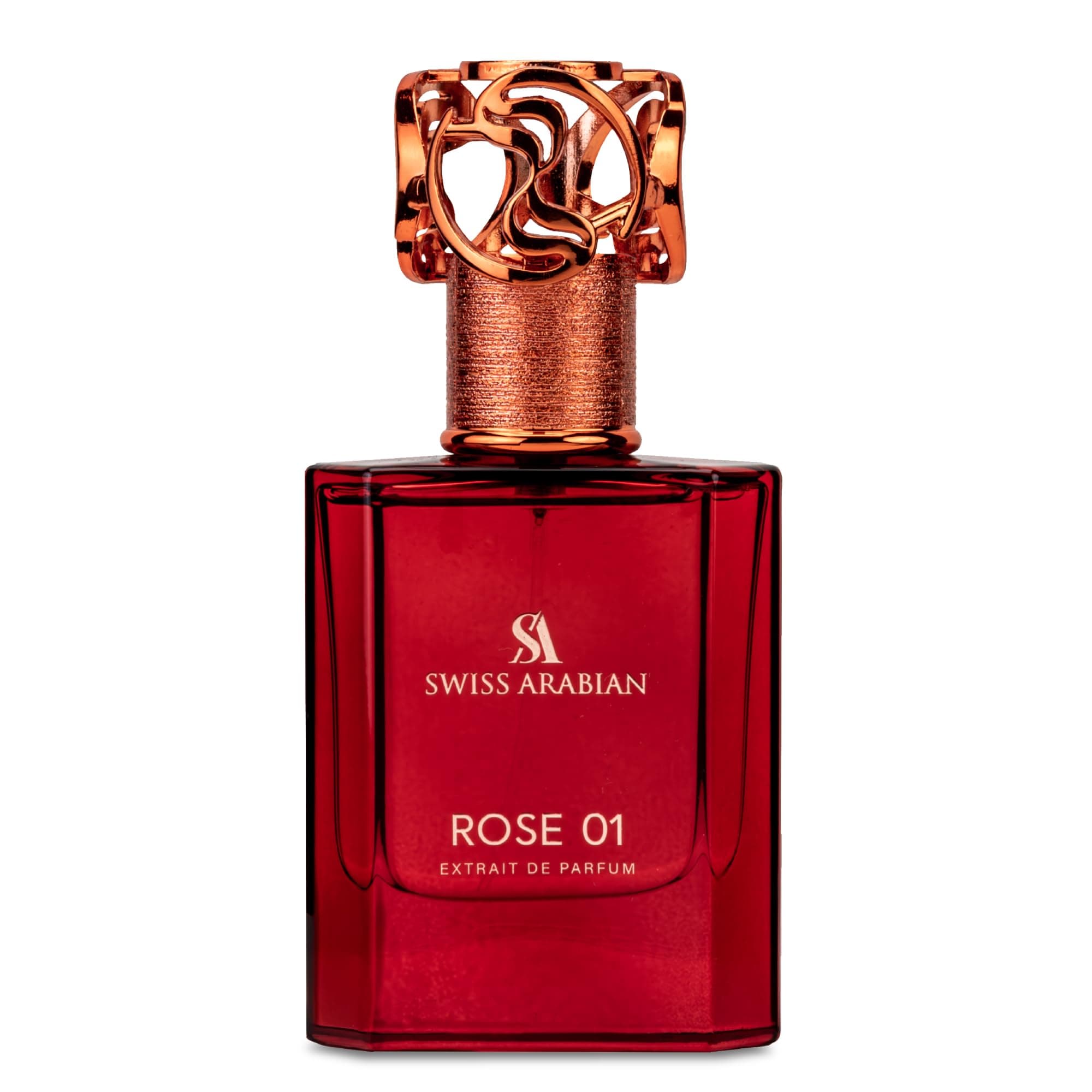 Rose 01 Extrait de Parfum, 50ml, Premium Quality Perfume, Unisex Fragrance, Rose, Floral, Fruity, Luxurious Blend Perfume for Women and Men