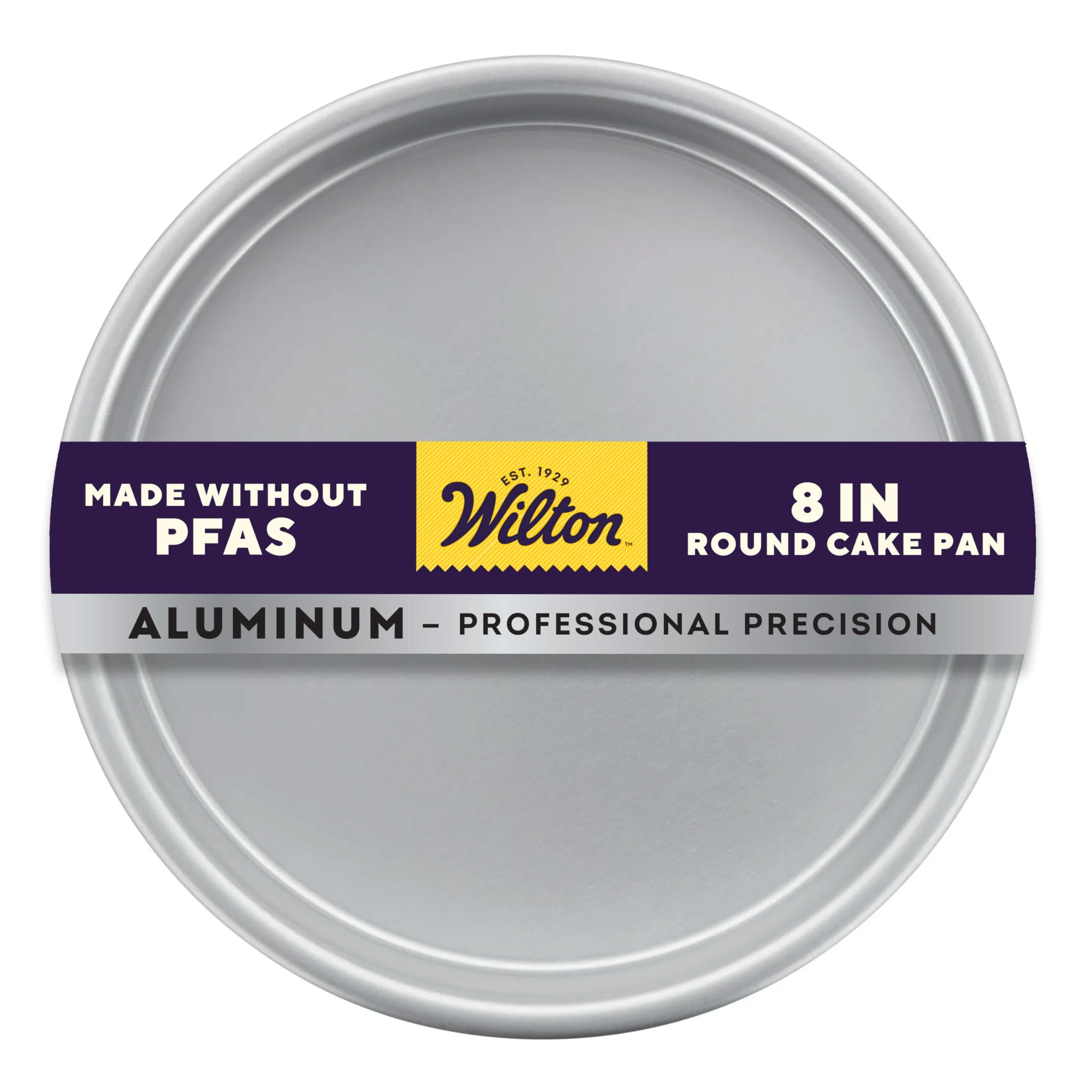 WT-2105-2193 Performance Pan, Silver, 8 Inches, Aluminum