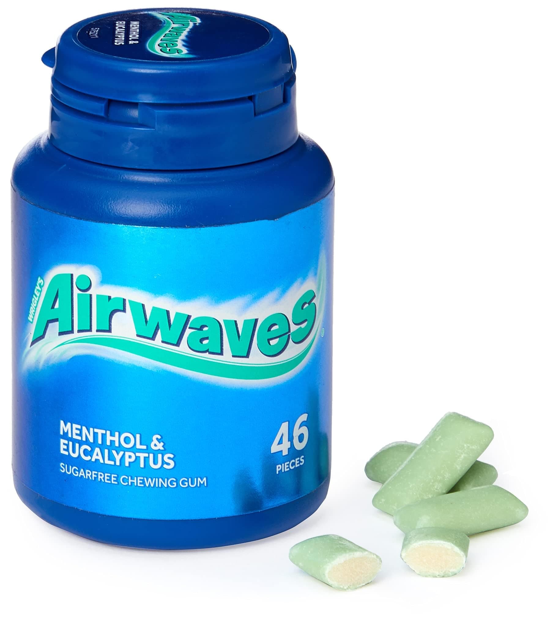 Wrigley's Airwaves Menthol And Eucalyptus Bottle, 64 g
