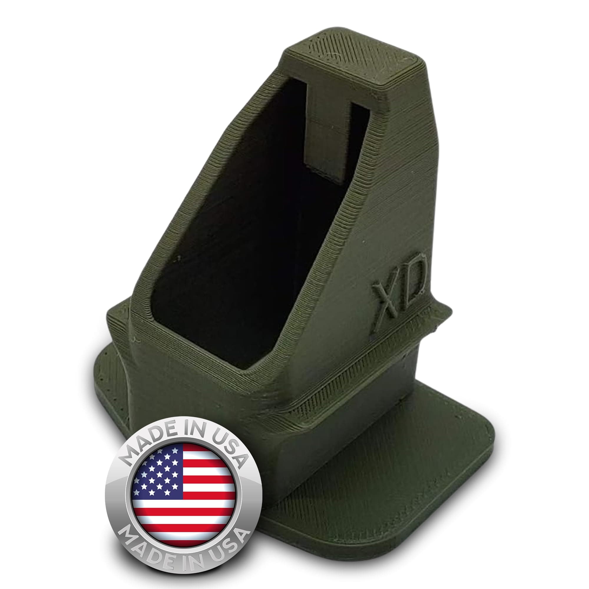 EZMAGLOADER Magazine Loader for the Springfield XD and Hellcat 9mm - Easy Pain Free Loading - Comfortable Grip - Speed Loader Accessories - Large Flanges for Thumb Relief