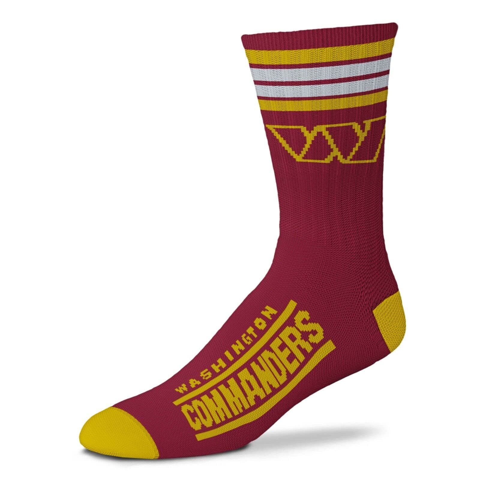 Men's NFL 4-Stripe Deuce Performance Crew Socks