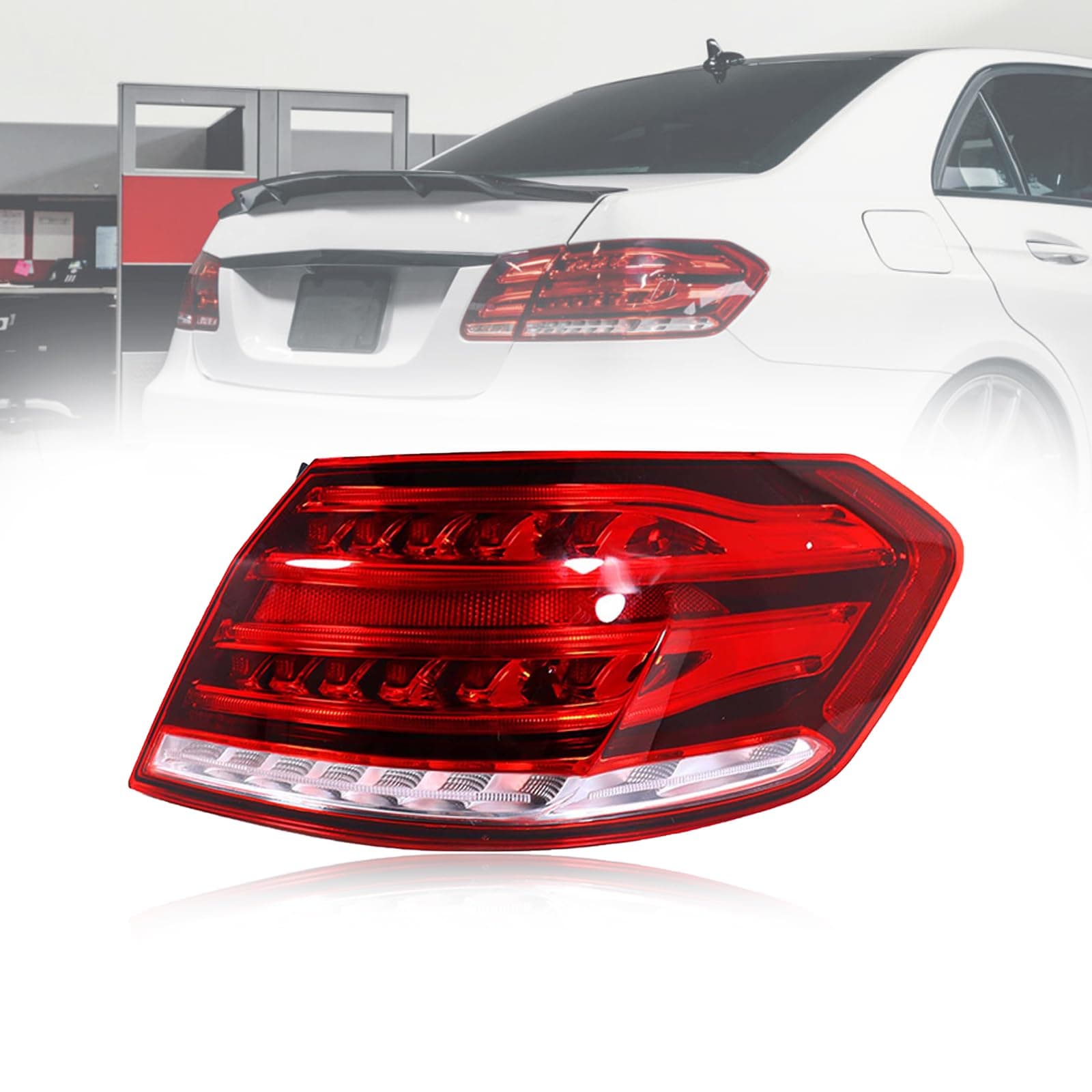 US Version Tail Light for Mercedes Benz E Class W212 E200 E240 E260 E280 E300 E350 E250 E63 2014 2015 2016 LED Right Outside
