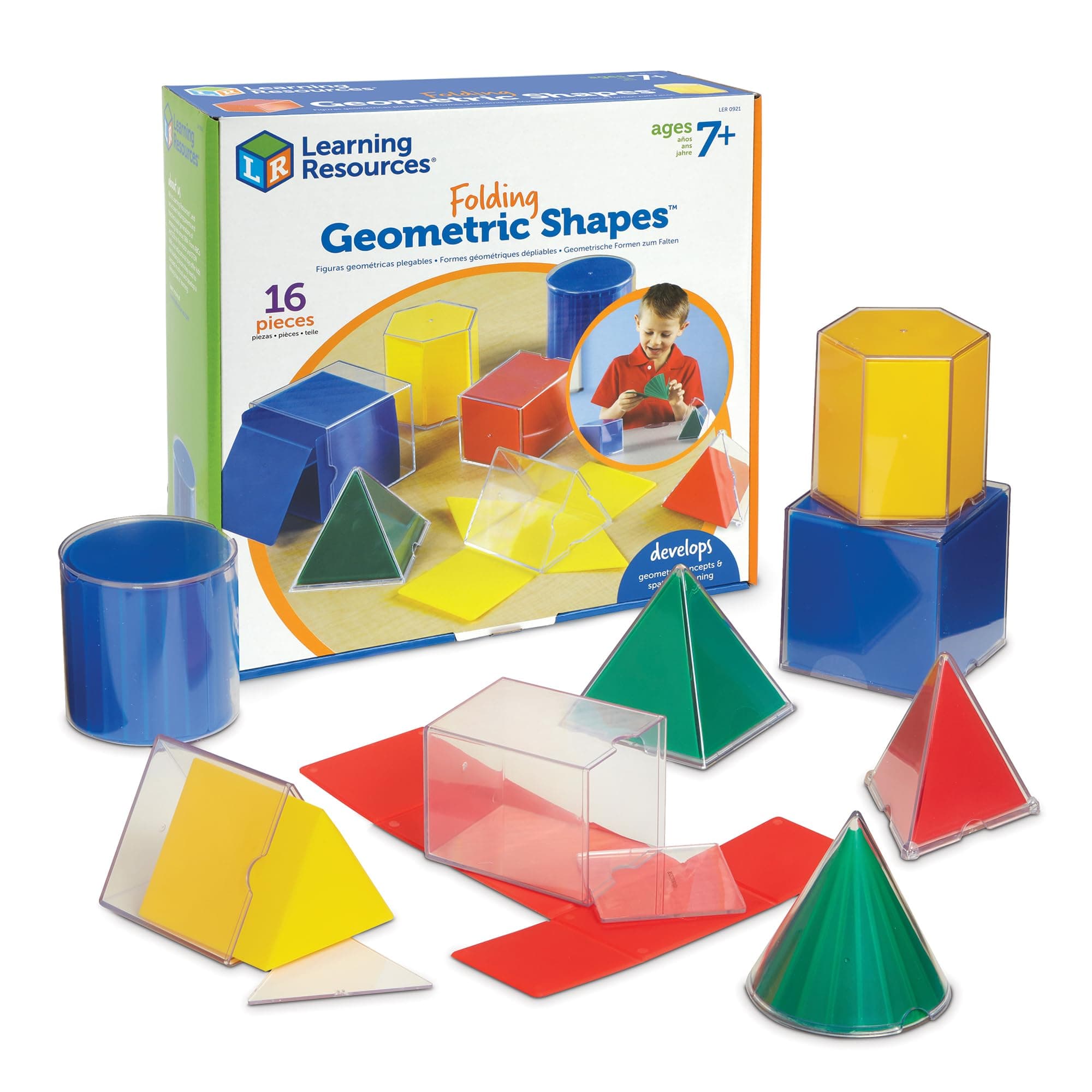 Learning Resources Original Folding Geometric Shapes, Ages 4+
