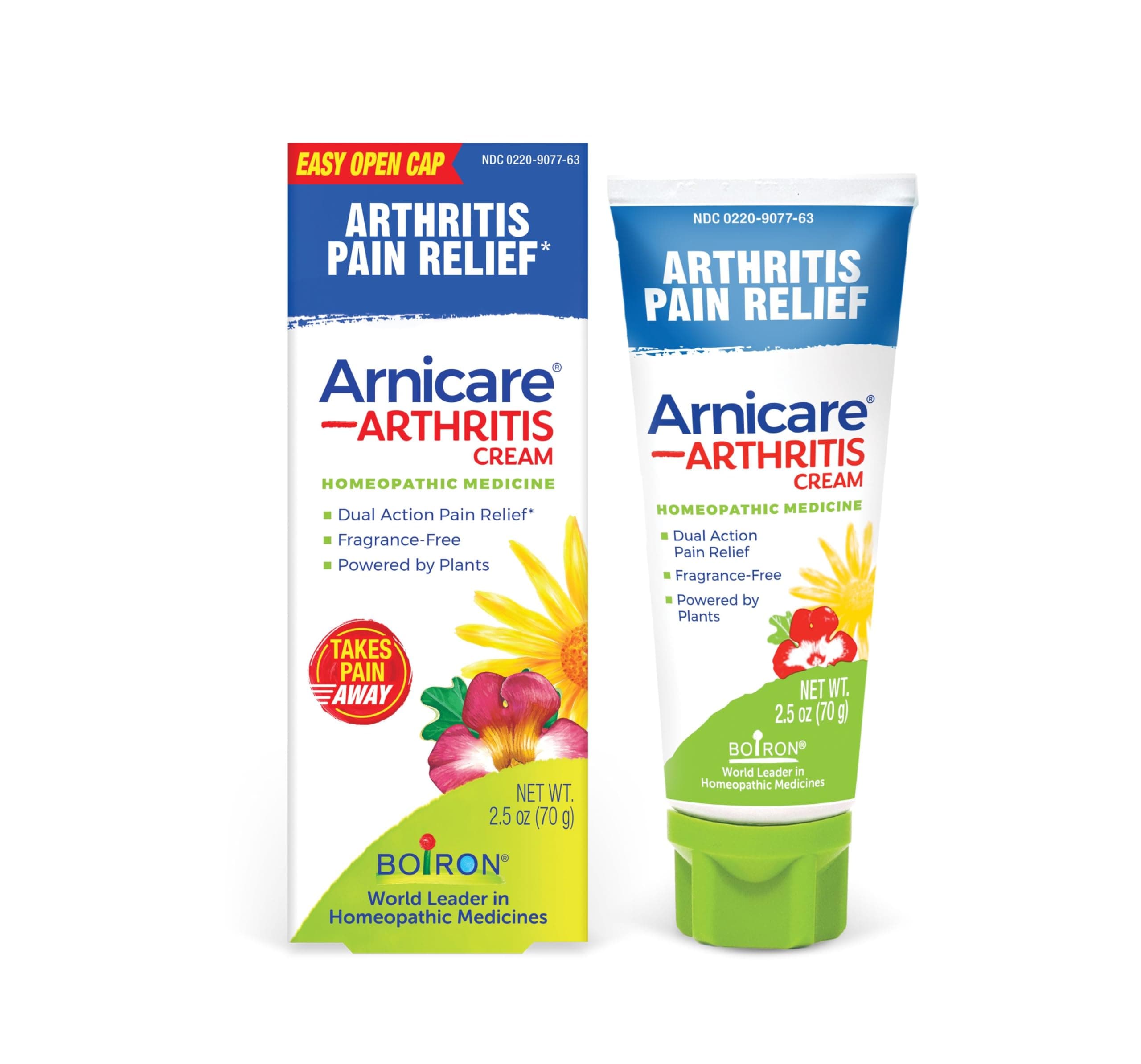Arnicare Arthritis Cream for Pain Relief of Knees, Hands, Wrists, Elbows, Joints & Muscles – Quickly Absorbed & Fragrance-Free – 2.5 oz