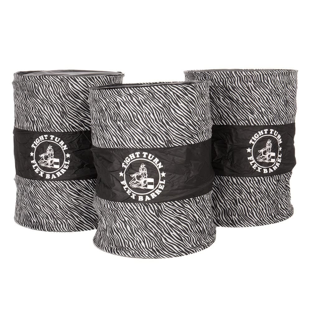 Tight Turn Flex Barrels Zebra