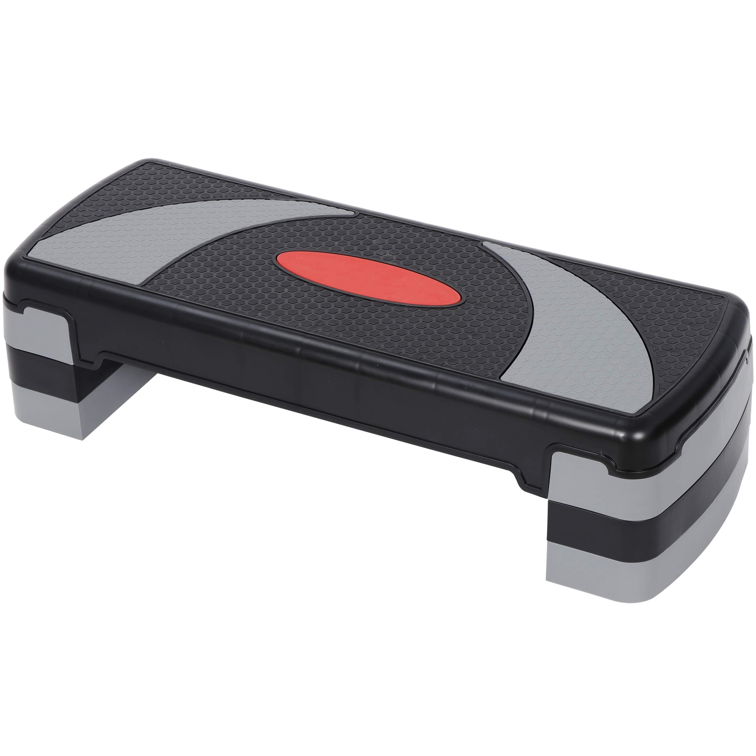 ANT MARCH Workout Stepper Adjust 4"-6"-8" Aerobic Stepper for Exercise Step Up Exercise Platform with Removable Raisers