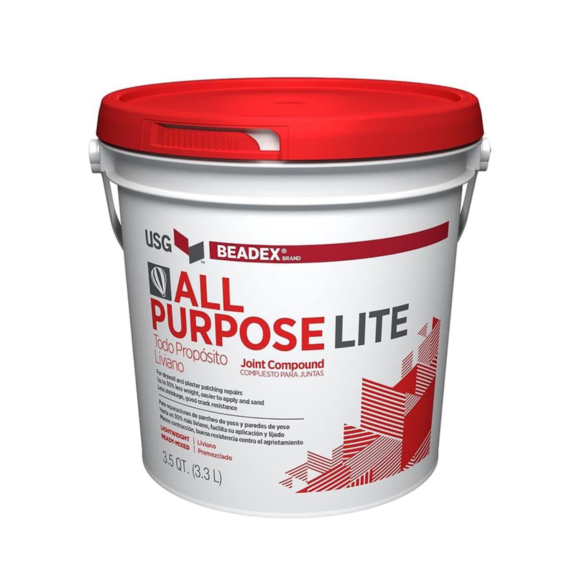Usg™ 384015-rdc26 Beadex® Lite All Purpose Joint Compound, 3.5 Qt