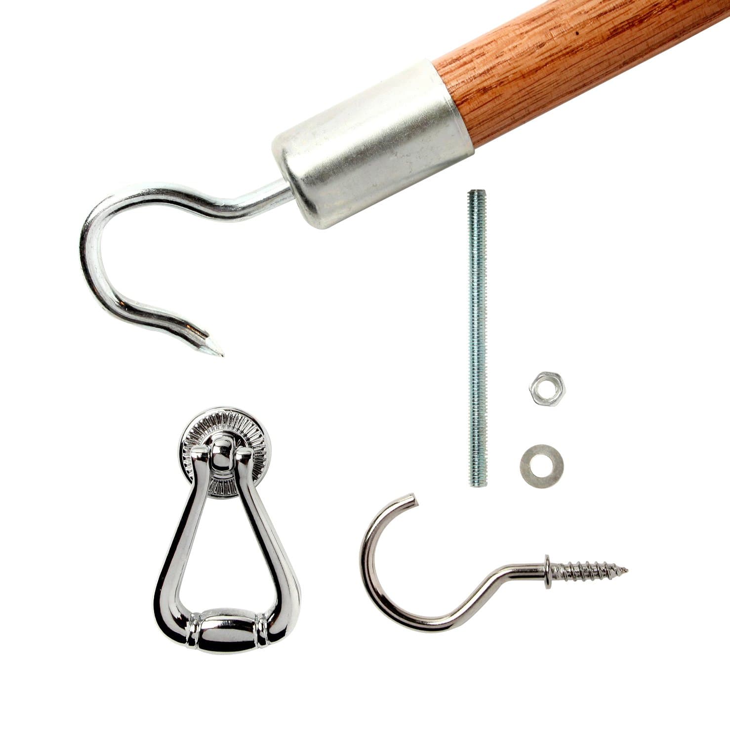 Pweter Rod AEPSP Ladder Pull System Kit Finish, Pewter