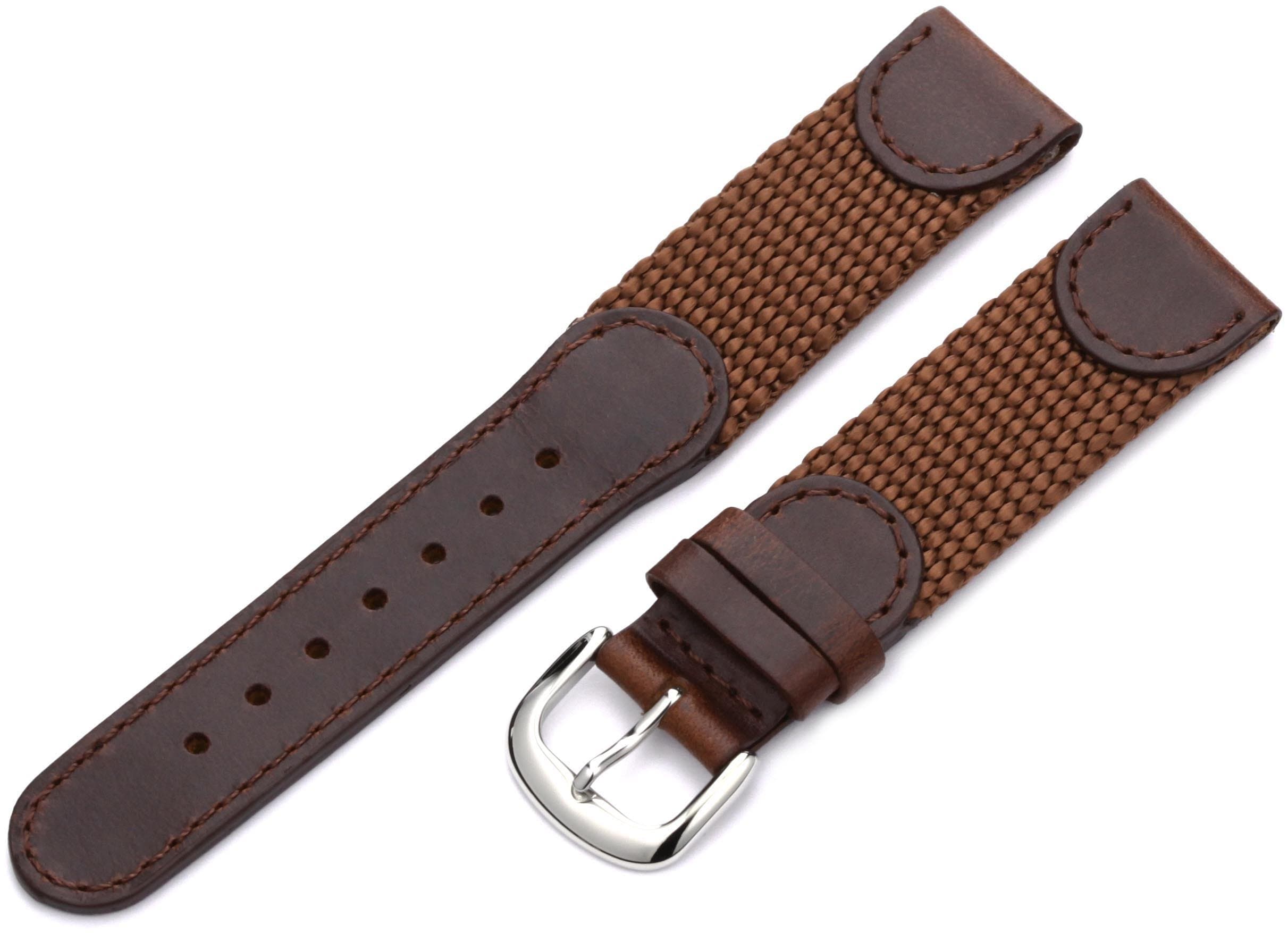 Men's' Leather Watch Strap (Model: MSM866LA 180)