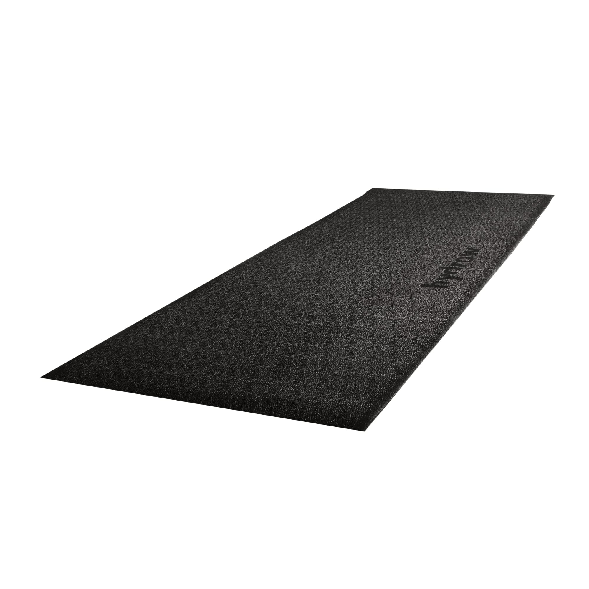 HydrowUnder Machine Mat for Exercise Equipment, Non-Slip Exercise Mat for Stability and Floor Protection, Suitable for Rowing Machine, Treadmill, Bike and Home Workout (3'L x 7.5'W X 0.125' Thick)