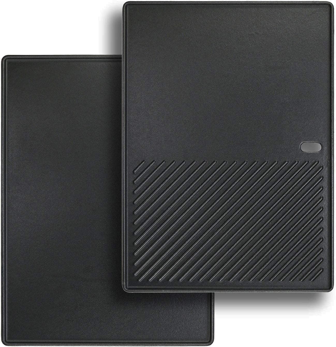 43 cm x 32 cm Griddle for Landmann Triton 3 and 4 Burners, Enders Boston 4, Enders Monroe PRO 4, Gas Grill Cast Iron Plancha, 1 Pack