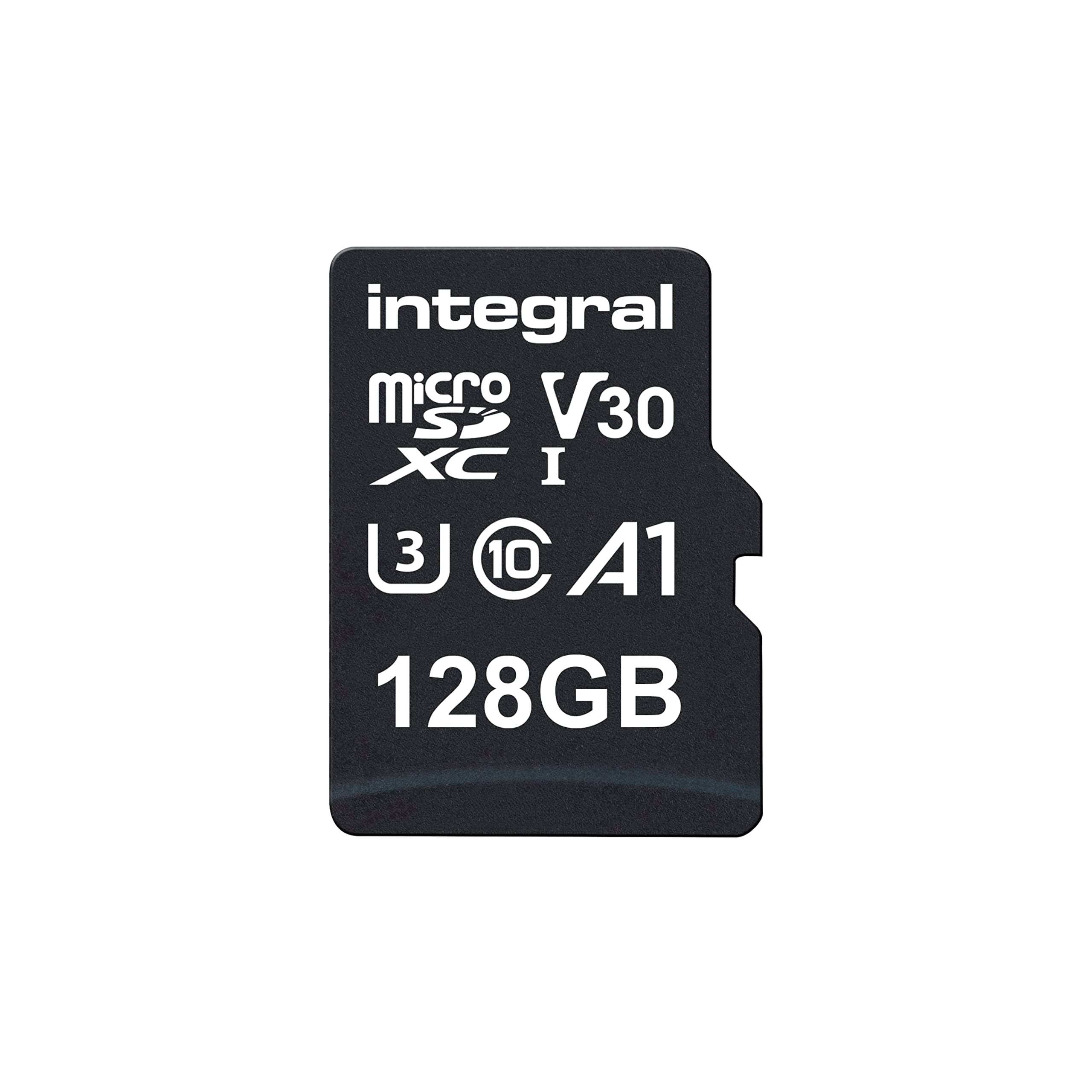 Integral 128GB micro SD card 4K video Premium High Speed memory card microSDXC Up to 100MB/s V30 UHS-I U3 A1 C10