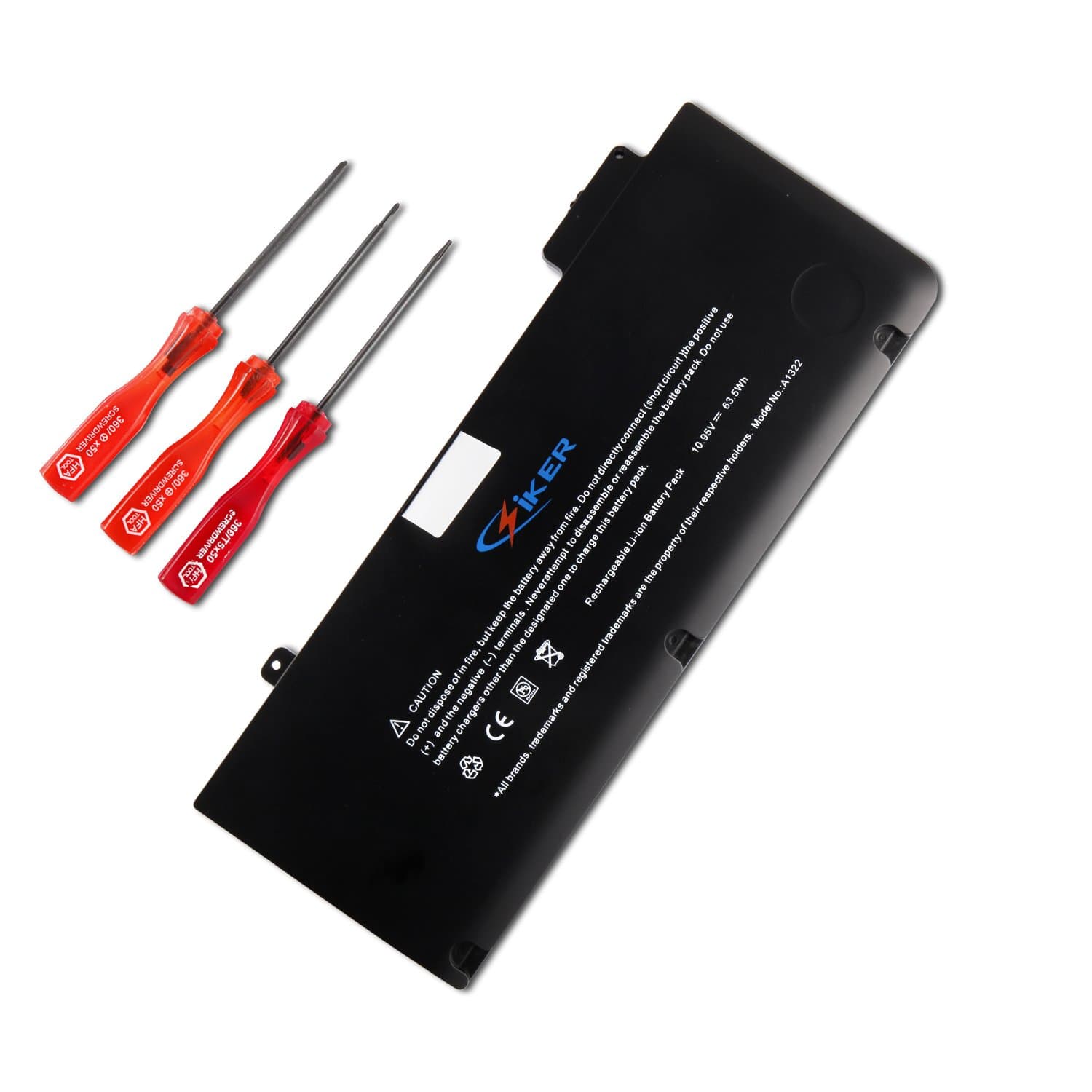 ABCENT Generic Replacement Laptop Battery for APPLE Macbook A1278 (2010 Baujahr Version),MacBook Pro 13" A1278 (2009 Version), MB990/A, MB990CH/A, MB990J/A, MB990LL/A, MB990TA/A, MB990ZP/A