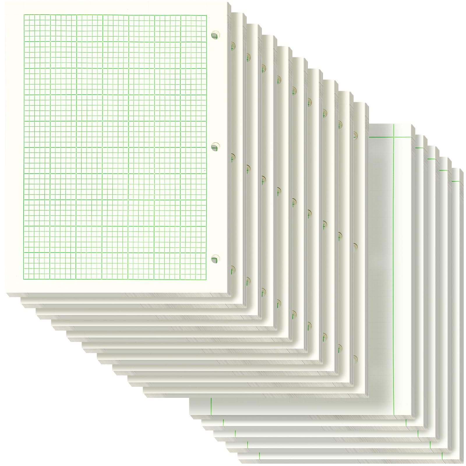 15 Pads Engineering Computation Pad Engineer Pad 8.5" x 11" Engineering Notebook Graph Paper 5 Squares Per Inch Evidence Engineering 100 Sheets Per Pad Engineering Paper 3 Hole Punched