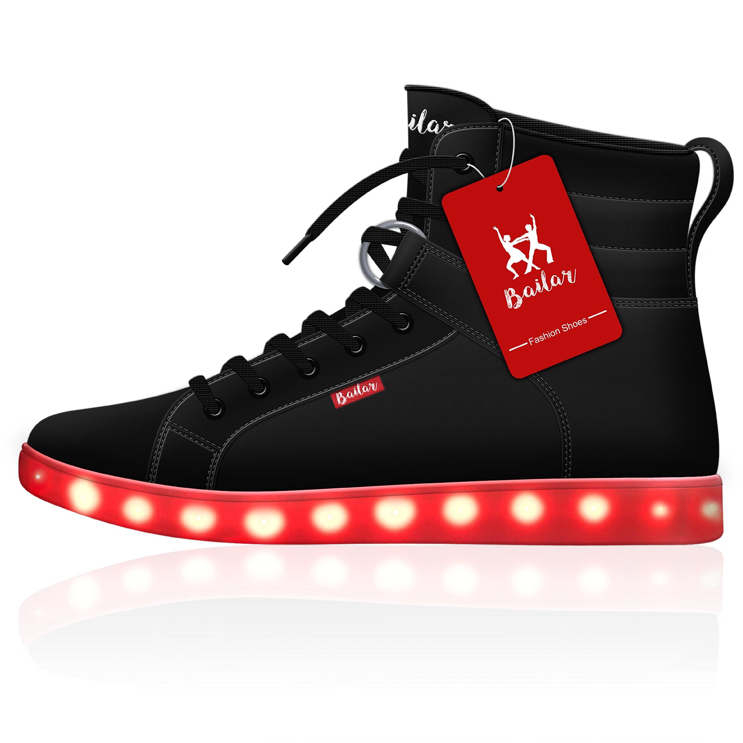 Led Shoes (4 B(M) US, Black)