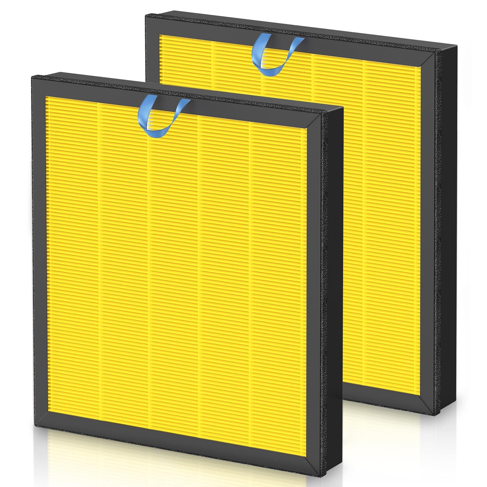 Vital 100S Replacement Filter for LEVOIT Vital 100S-P Air Purifier for Pet Care, High-Efficiency Activated Carbon for Smoke, Odor, Pollen, Vital 100S-RF-PA, LRF-V102-YUS, Yellow