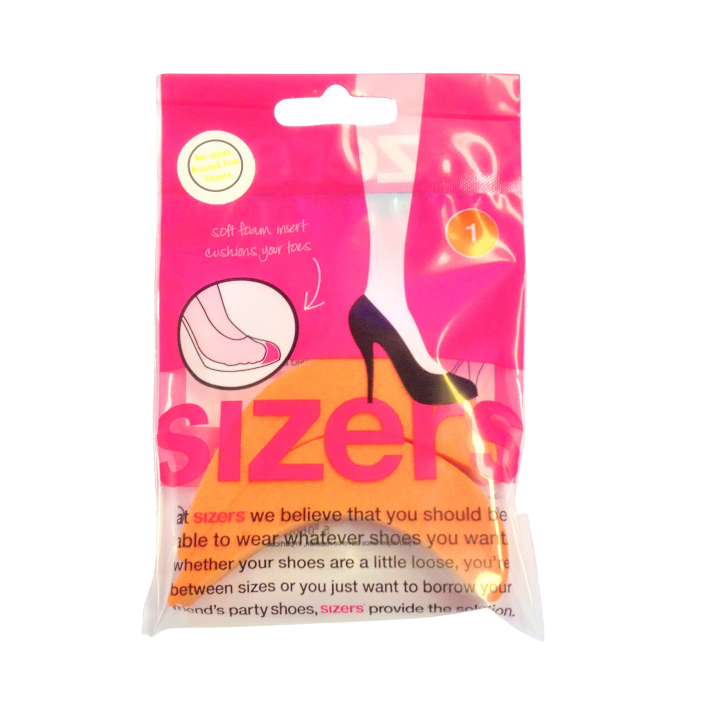 Sizers - Round-Toe Shoe Sizing Insert (Orange (1 Sizers)