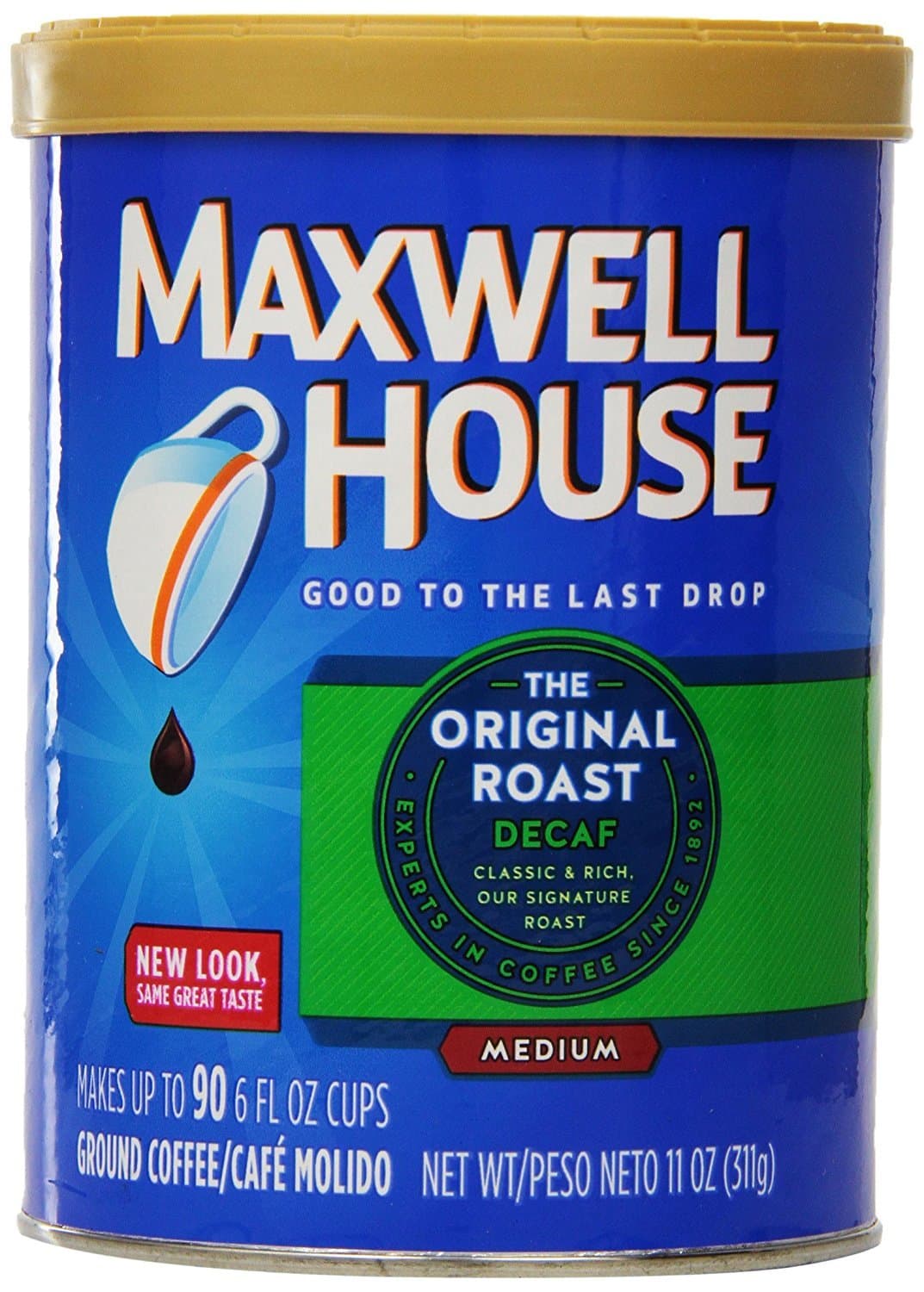 Maxwell House Original Roast Decaf Ground Coffee 11 oz