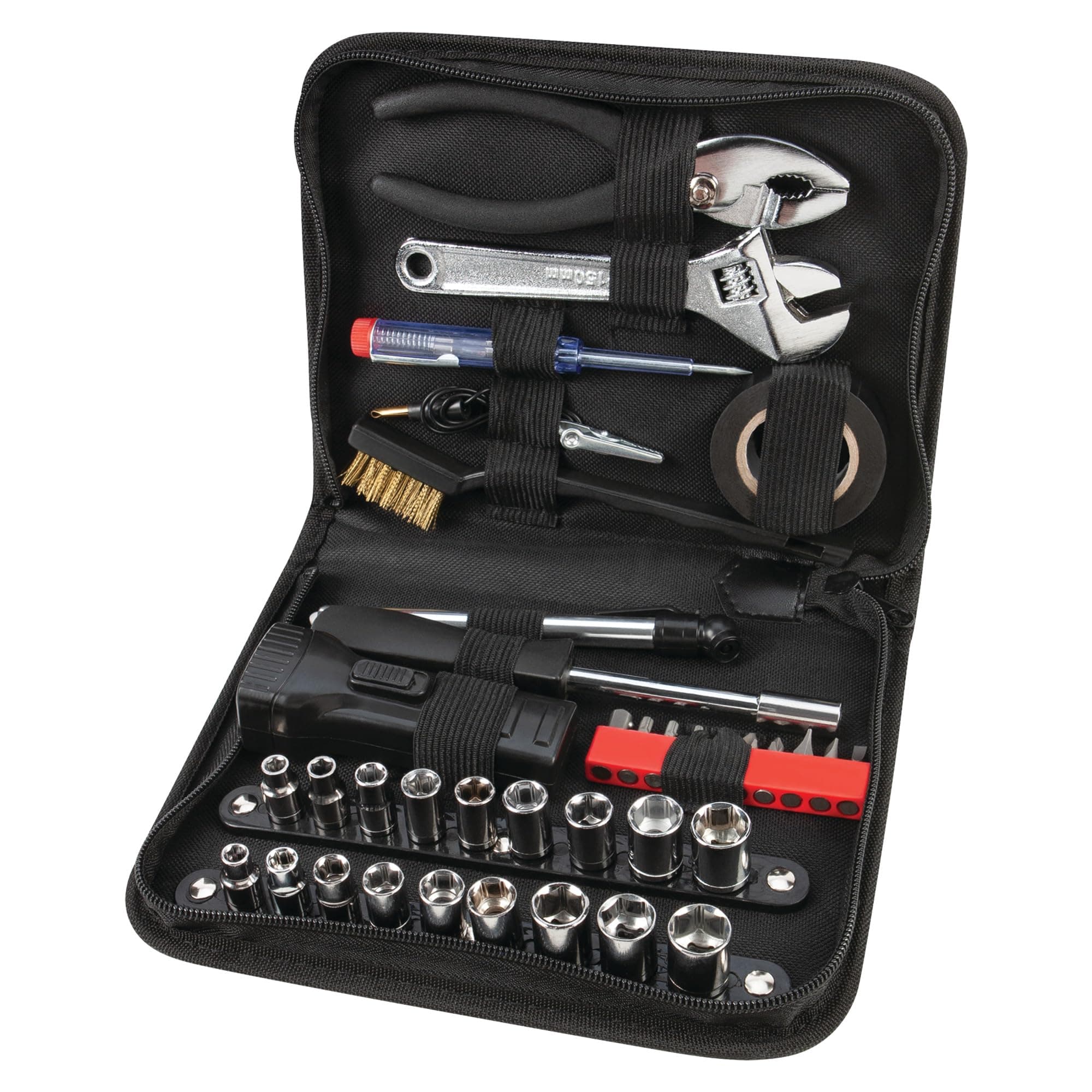 Performance Tool W1197 38 Piece Compact Tool Set with Zipper Case