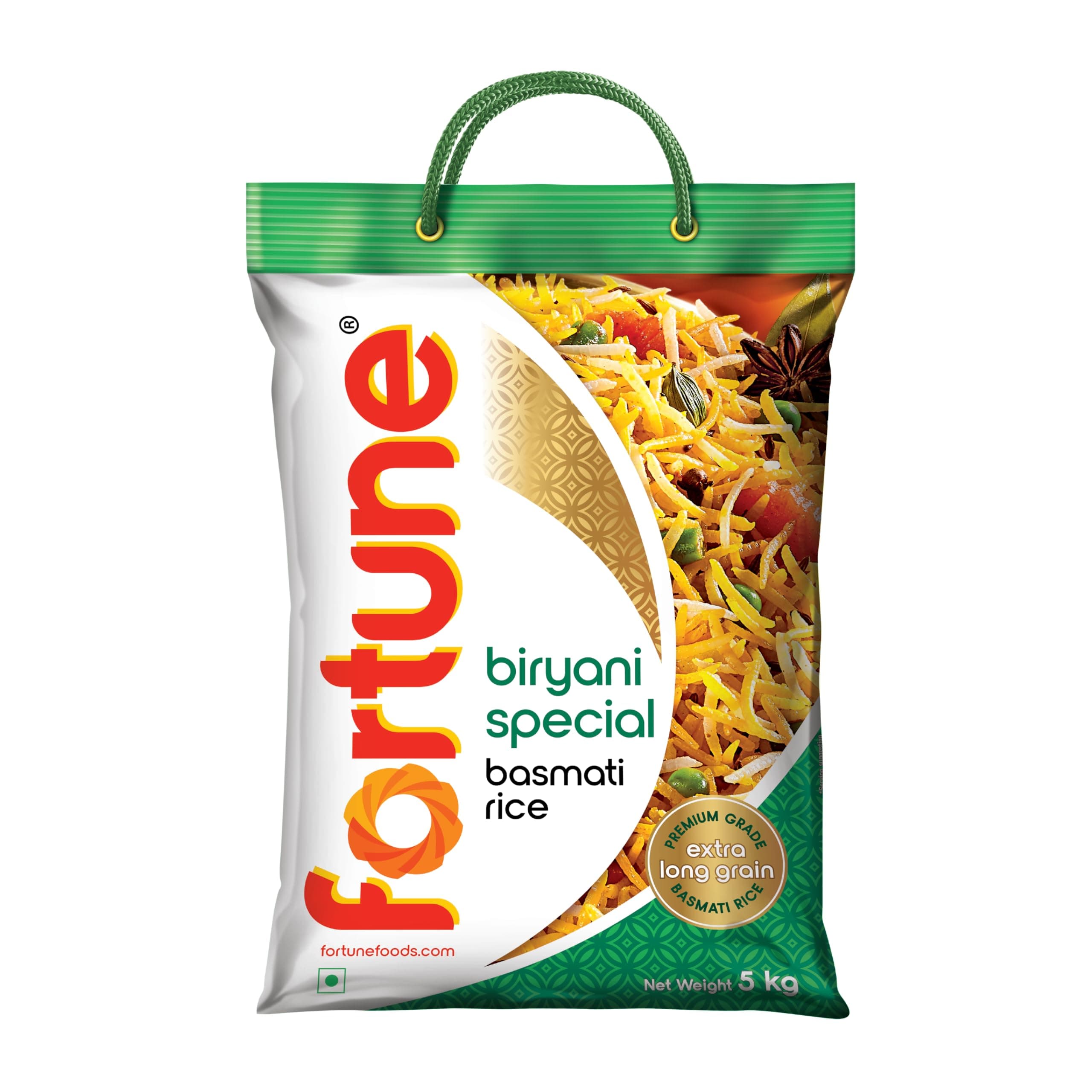 Biryani Special Basmati Rice, 5 kg |Extra Long Grain Basmati rice (Up to 24 mm) | Ideal for Biryani
