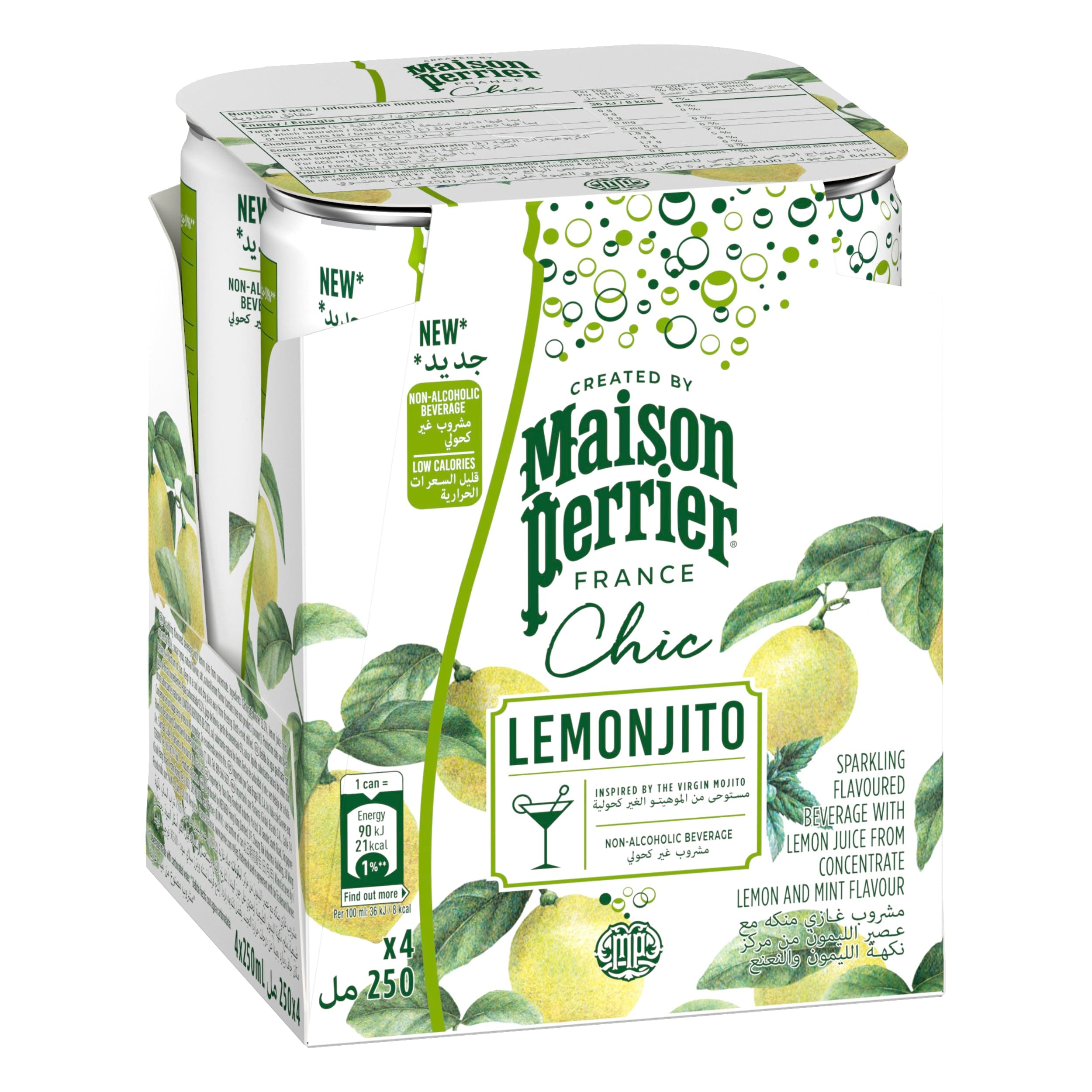 Maison Chic Lemonjito Slim Can 4x250ml