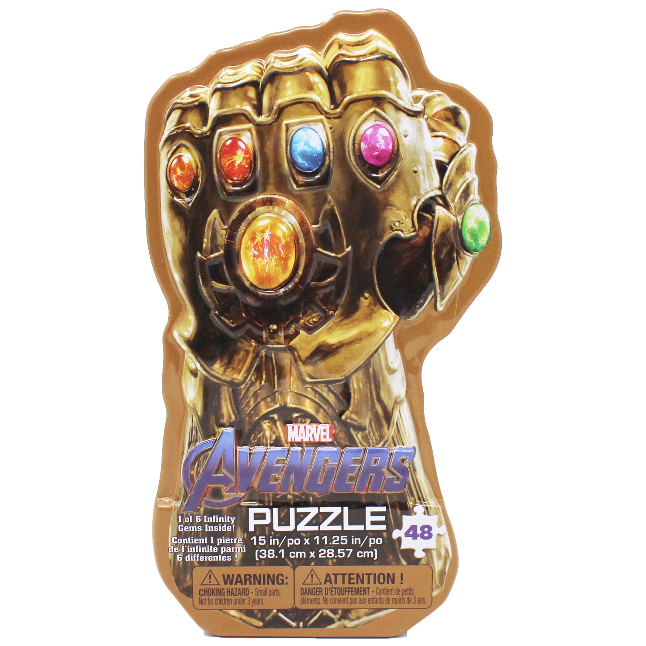 Spin Master Marvel's Avengers: Infinity War Gauntlet Tin with Surprise Puzzle & Infinity Gem