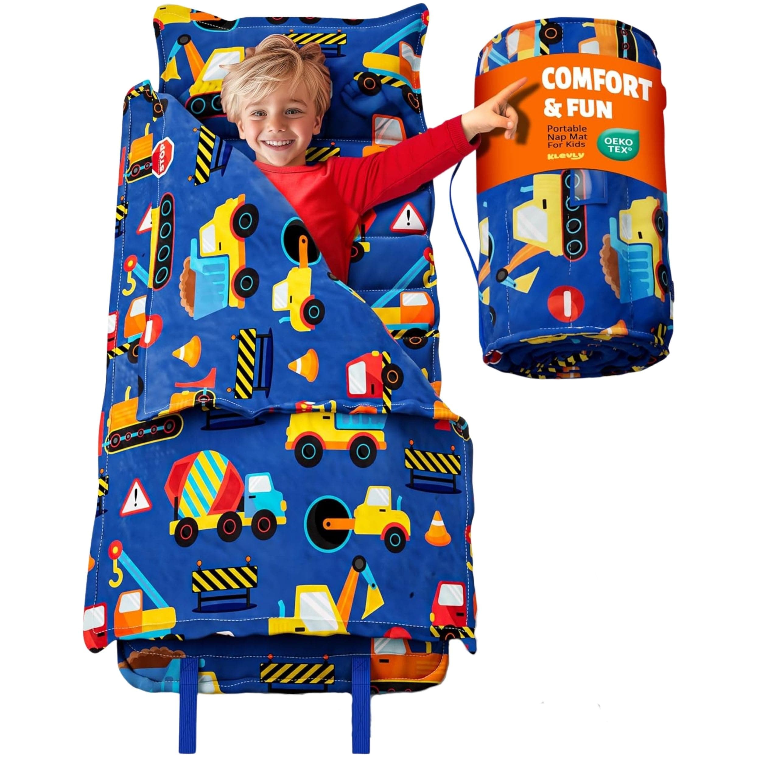 Construction Nap Mat for Kids