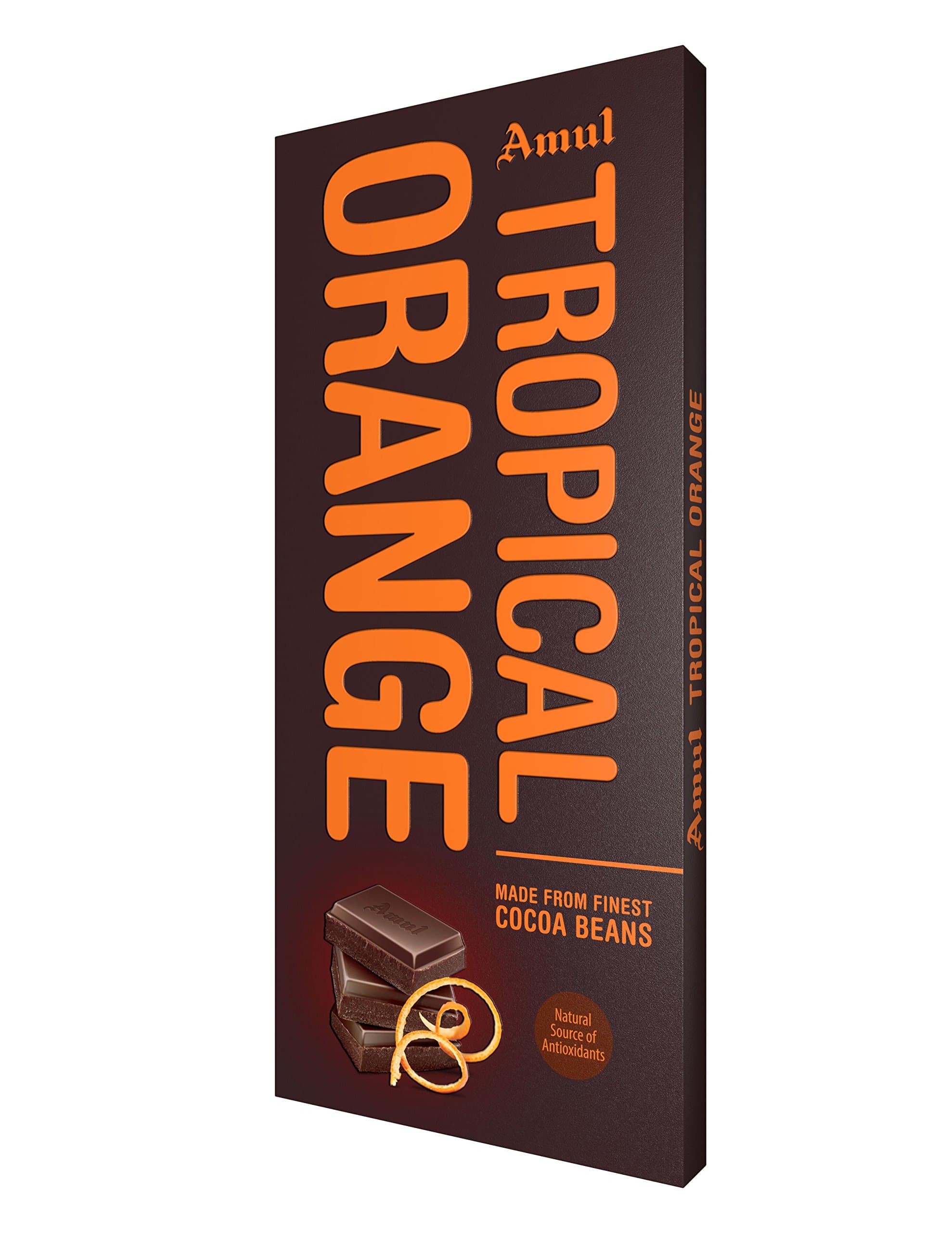 Amul Tropical Orange Chocolate, 150 Gram