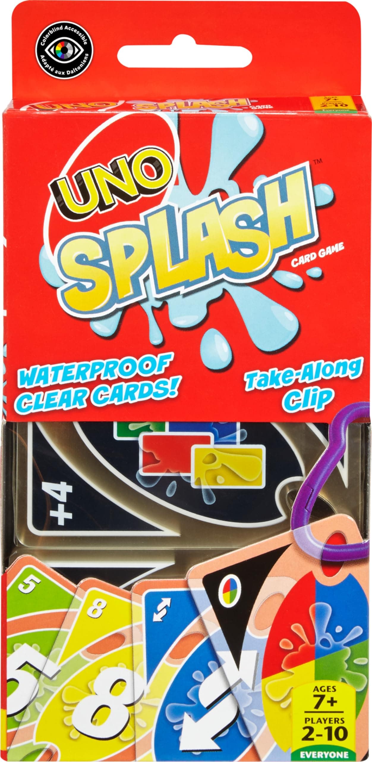 Mattel Games Kid Uno Splash Card Game
