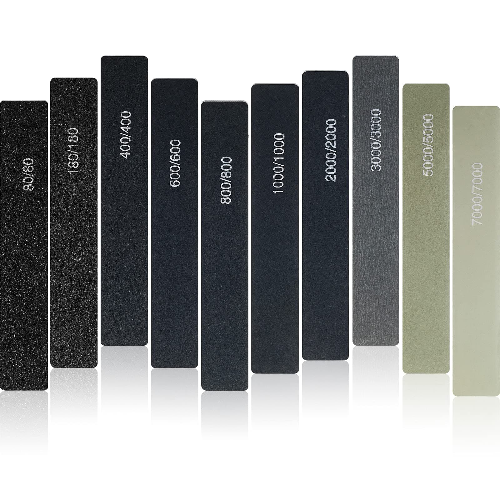 20 Pcs Sanding Sticks for Plastic Models 3D Print Polishing Sticks Assorted Metal and Wood Sanding Tools Accessory for Model Craft Amateur Beginner(Low Grits Rating,Classic Style)