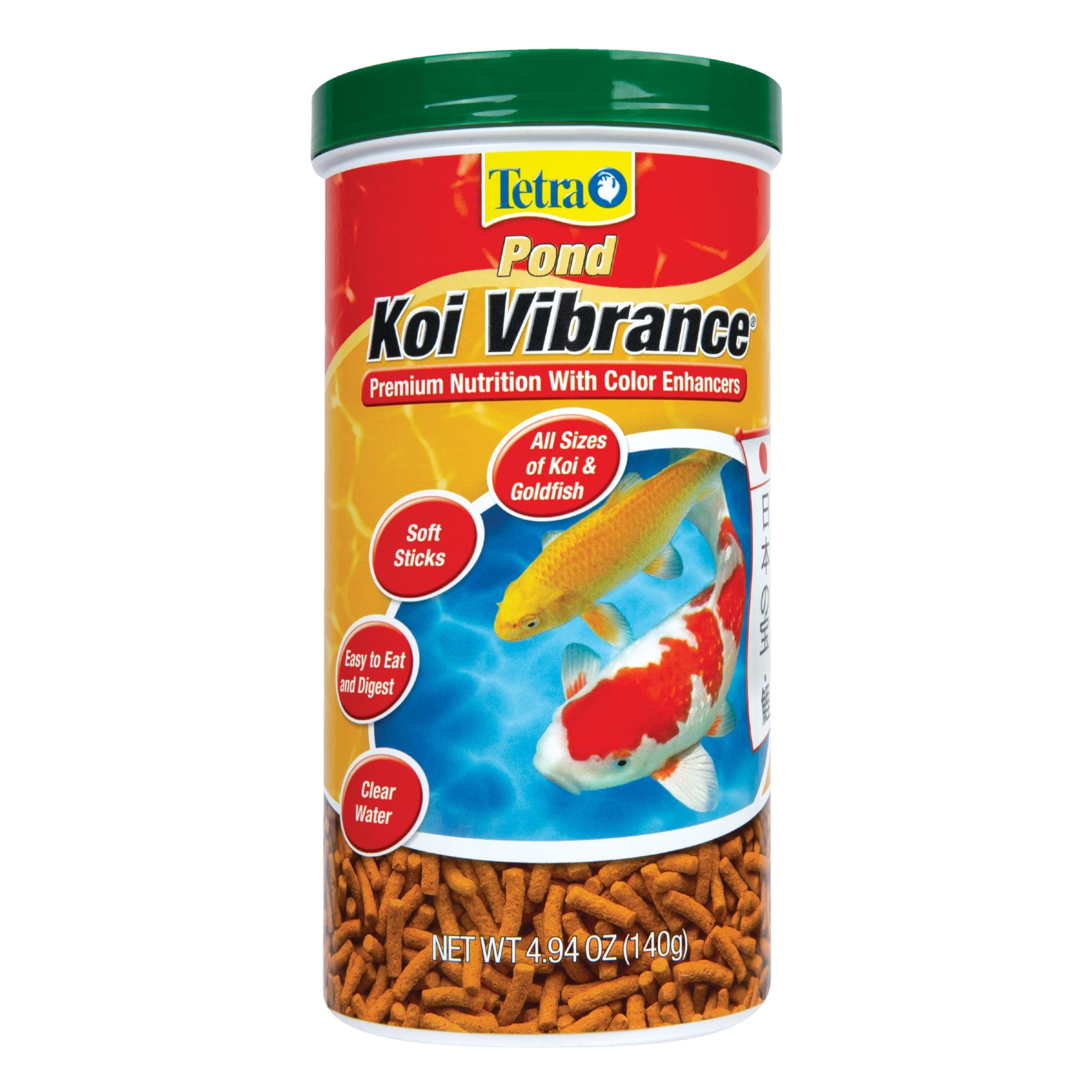 Tetra Pond Koi Vibrance Premium Nutrition with Color Enhancers