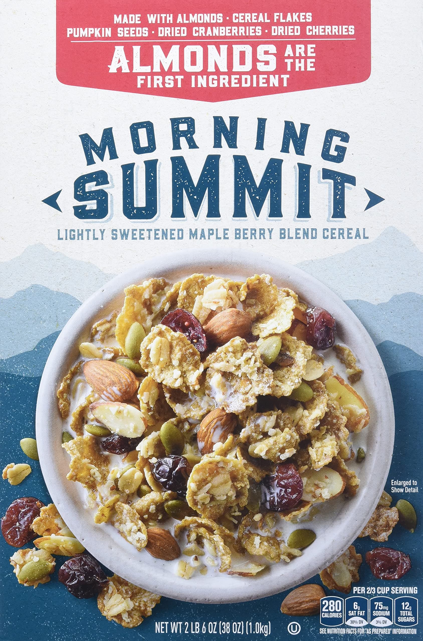 General MillsMorning Summit Cereal, Maple Berry, 38 Oz