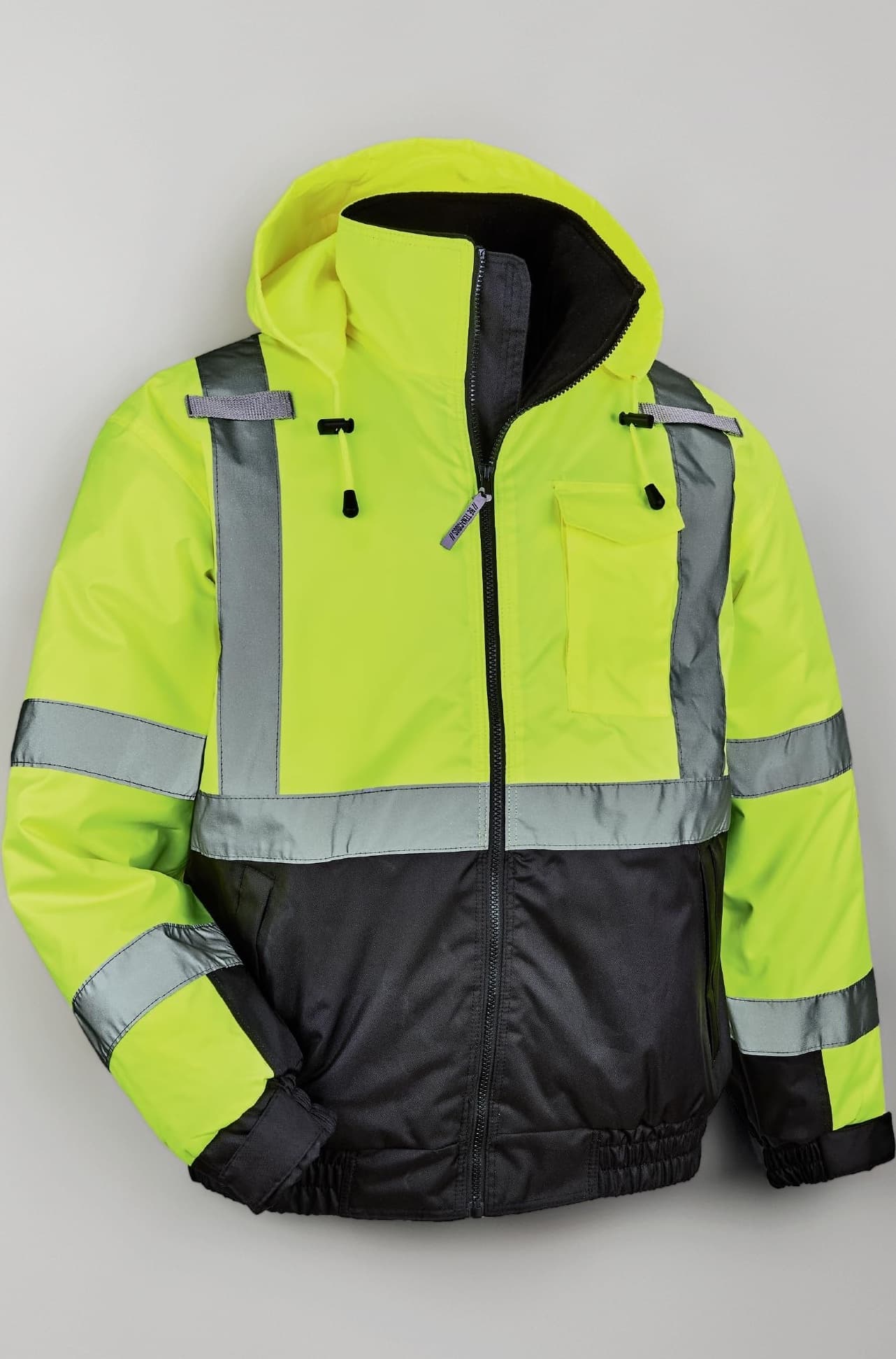 Hi Vis Bomber Safety Jacket