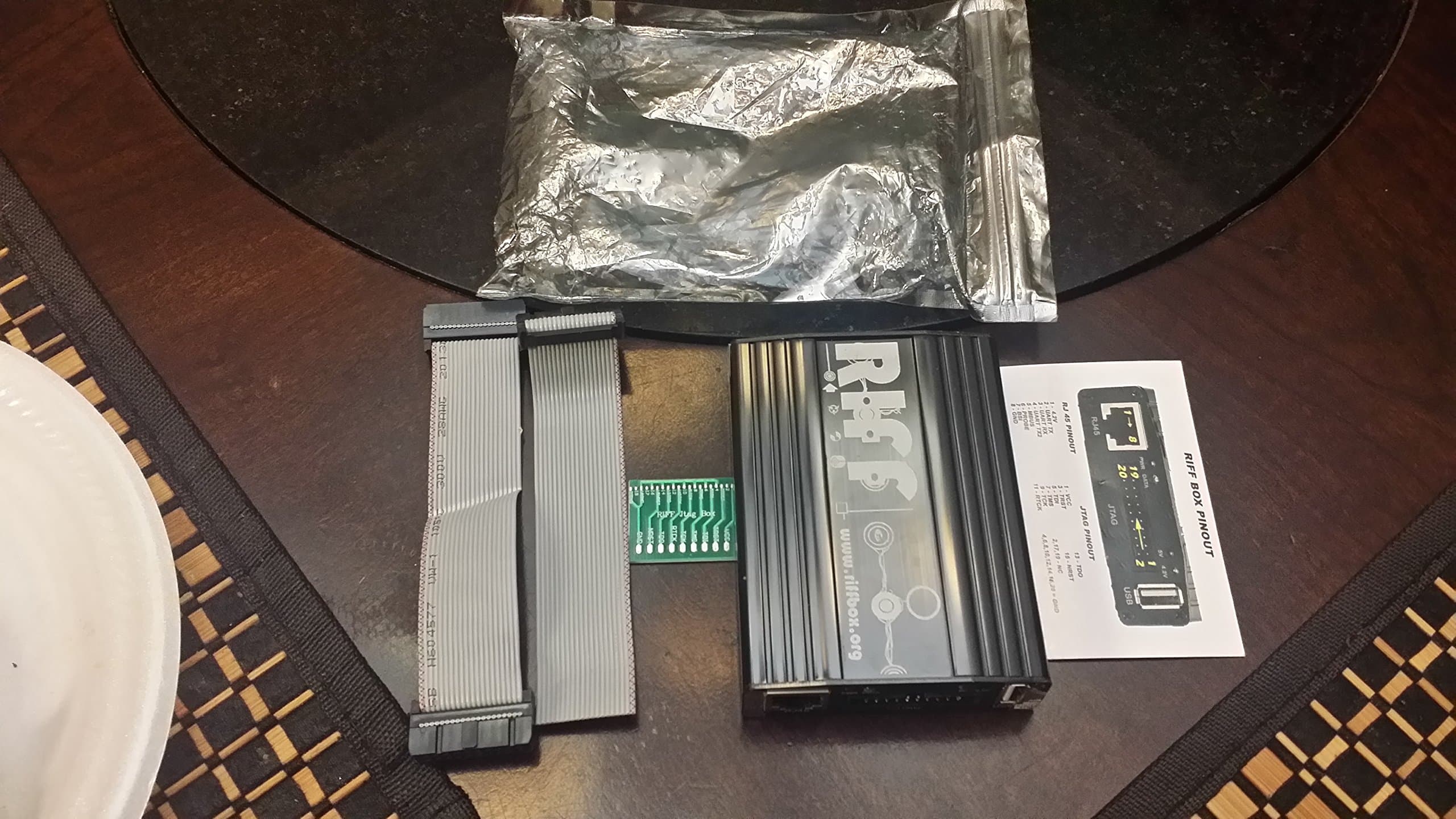 Riff Box Jtag with 2 cables