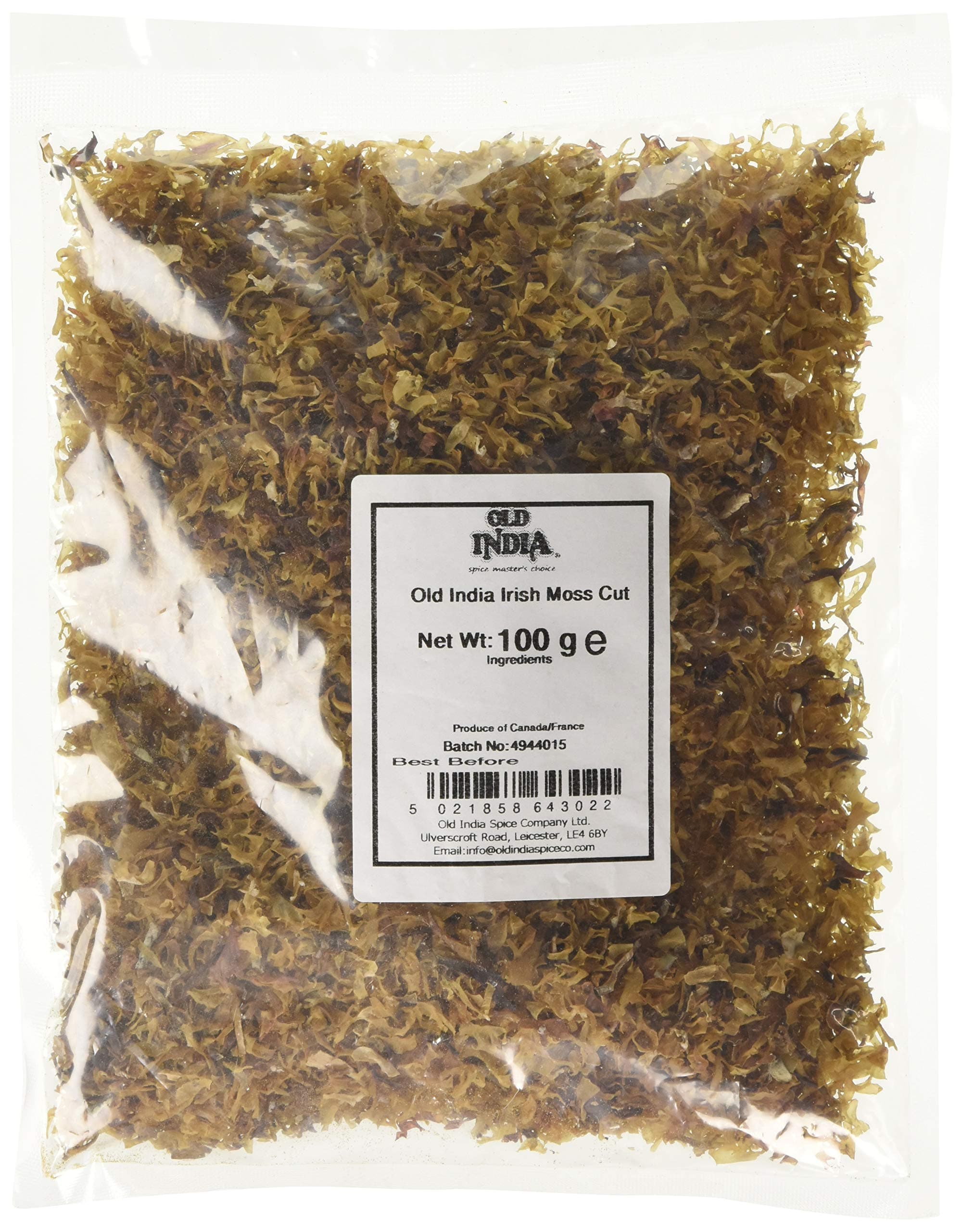Old India Irish Moss Cut 100g