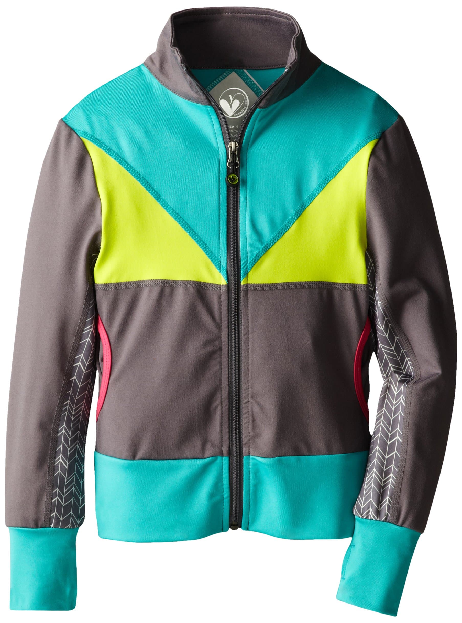 Limeapple Little Girls' Triangle Yoke Jacket