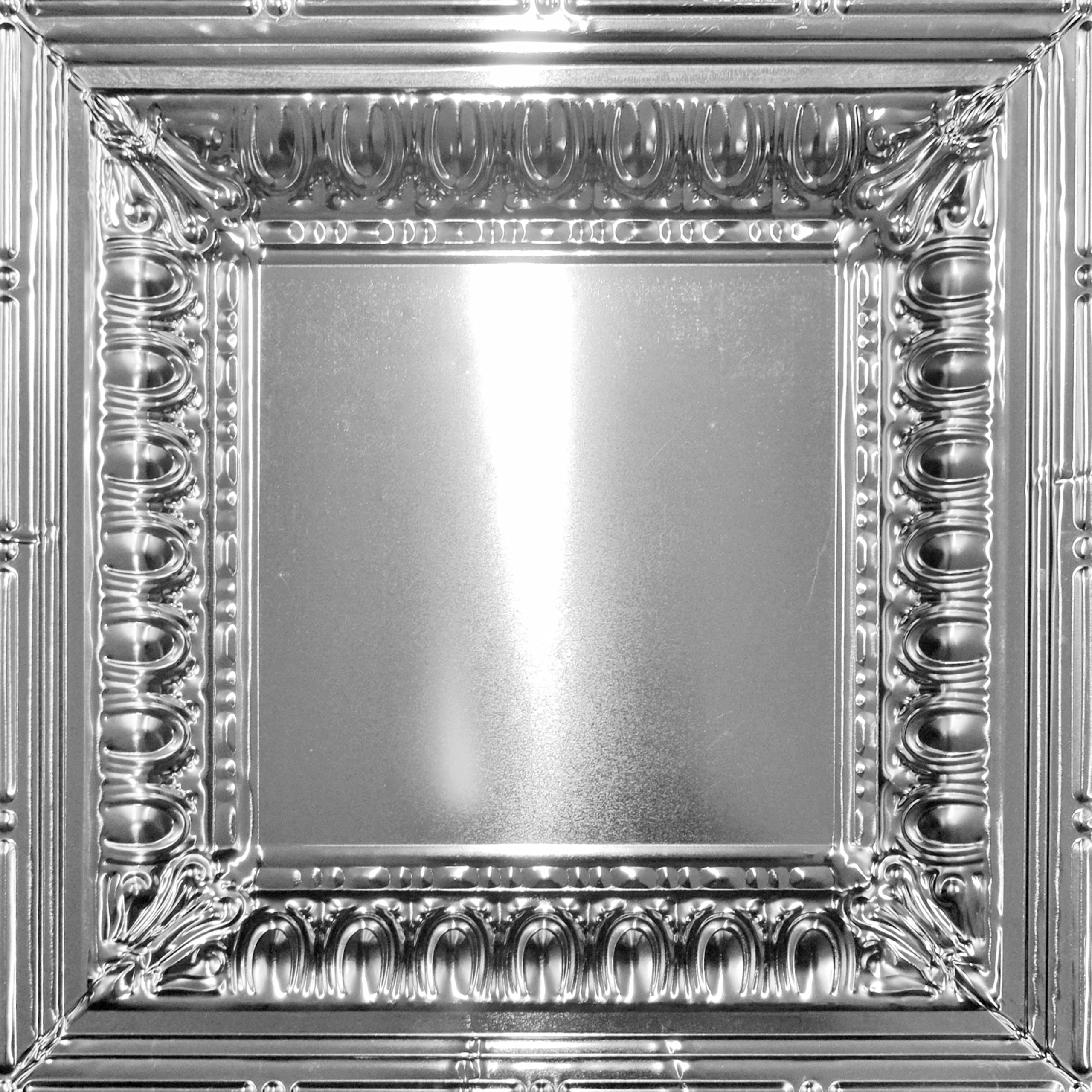 Shanko LS508DA Pattern 508 Authentic Pressed Metal Wall and Ceiling Tiles, 20 sq. ft., Lacquered Steel